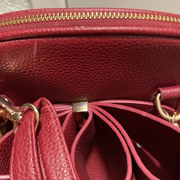 Crossi purse with bow red - Picture 8 of 15